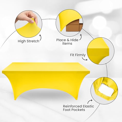 Spandex Table Cloth 1 Pack [6FT