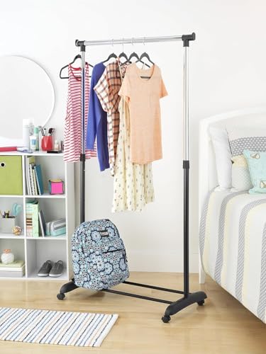 Adjustable Garment Rack with Wheels