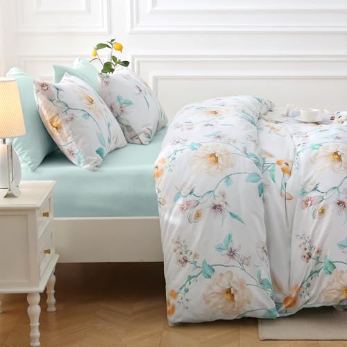 Green Branch Bed in a Bag King 7 Pieces
