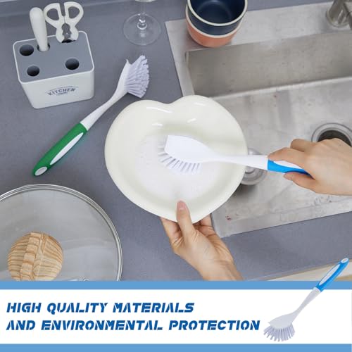 6 Pcs Kitchen Scrub Dish Brush Bulk (6 Count)