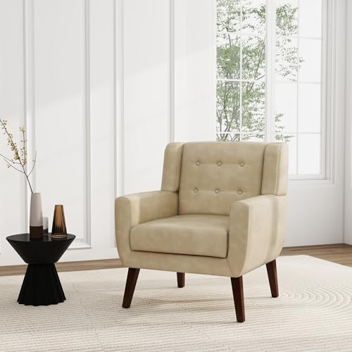 PU Leather Accent Chair