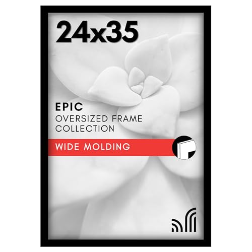 24x35 Poster Frame with Polished Plexiglass