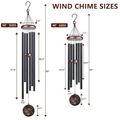 60” Large Wind Chimes for Outside