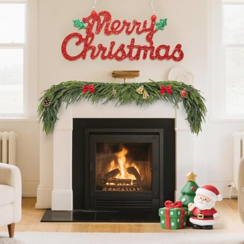 6FT Artificial Norfolk Pine Garland (6 Foot)
