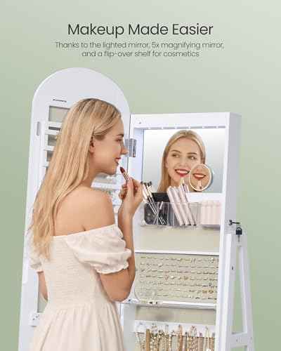 360° Swivel Jewelry Cabinet