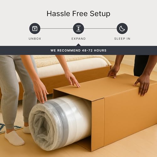 12 Inch King Memory Foam Mattress in a Box