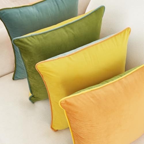 Decorative Throw Pillow Covers Cushion Cases (4 Count)