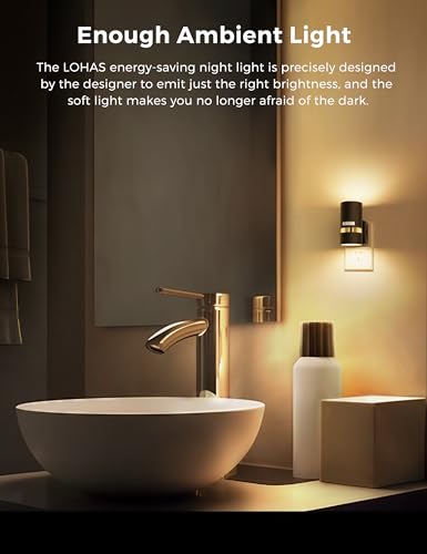 Motion Sensor Night Light Plug in (2 Count)