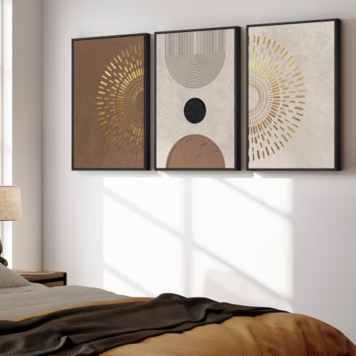 Boho Neutral Abstract Wall Art (3 Count)
