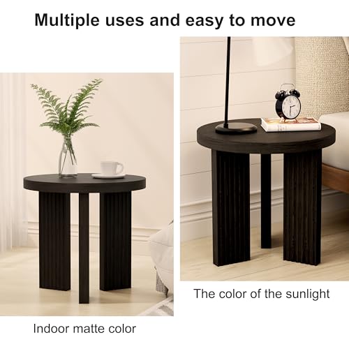 17.52" Small Round Side Table