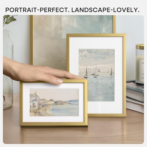 9x11 Gold Picture Frame