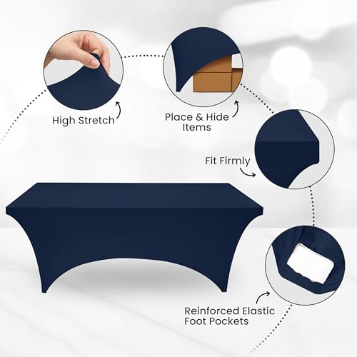 Spandex Table Cloth 1 Pack [6FT