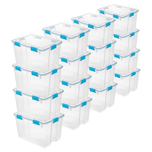 Gasket Storage Box with Lids for Home & Office (4 Count)