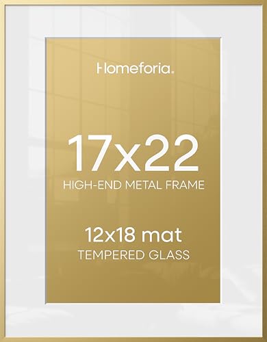 17x22 Gold Picture Frame (3 Count)