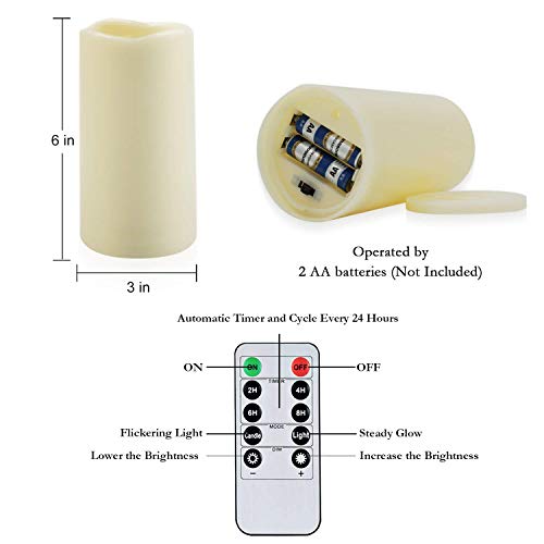 Waterproof Flameless Candles (2 Count)