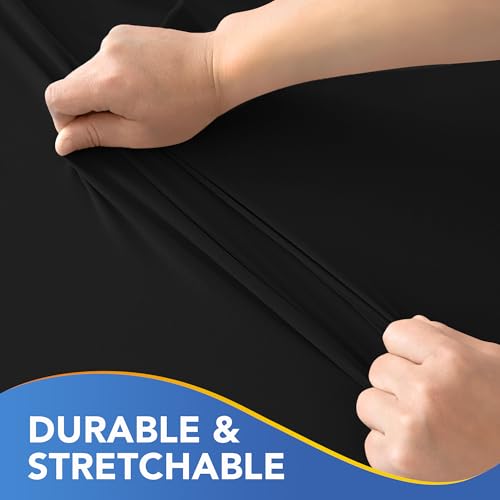 Fitted Tablecloth for 8 Foot Rectangle Tables (2 Count)