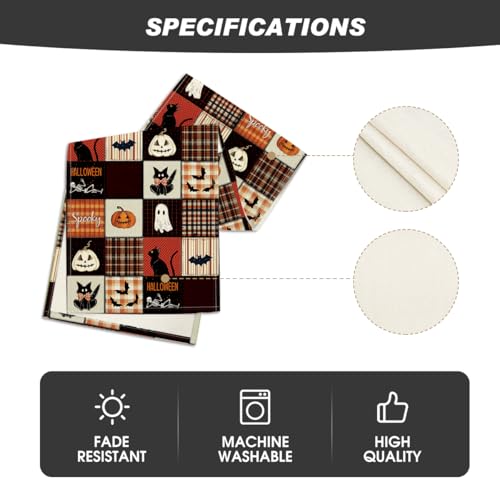 210 GSM Halloween Table Runner Home Party Decor 13x60 Inch (5.4 Sq Ft)