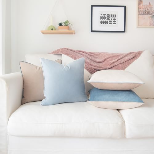Decorative Throw Pillow Covers Cushion Cases (4 Count)