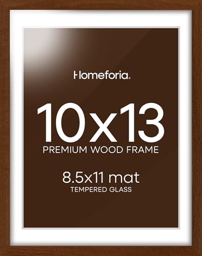 10x13 Brown Oak Picture Frame