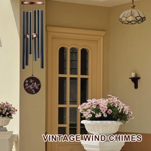 34" Butterfly Wind Chimes for Outside