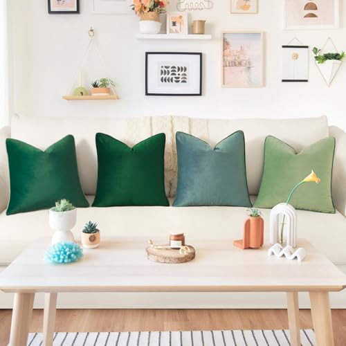 Decorative Throw Pillow Covers Cushion Cases (4 Count)