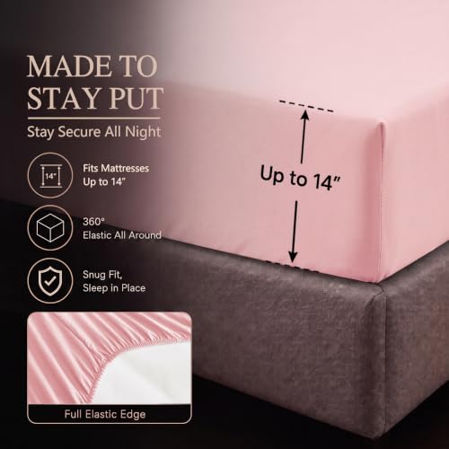 King Size Comforter Set Pink