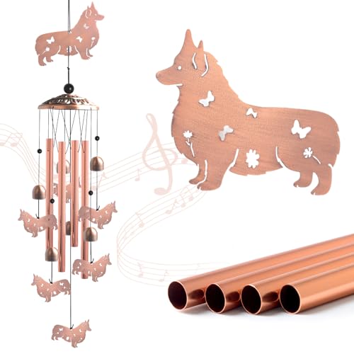 Handcrafted Dachshund Wind Chimes