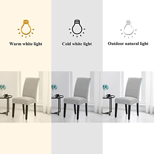 Chair Covers for Dining Room Set of 8 (8 Count)