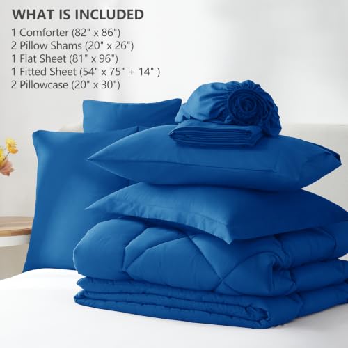 Full Size Comforter Sets Classic Blue