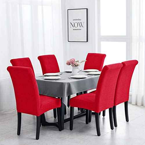 Christmas Chair Covers for Dining Room Set of 4