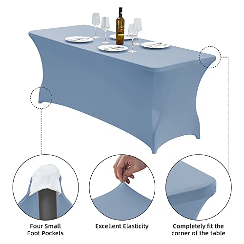 4FT Stretch Spandex Fitted Tablecloth