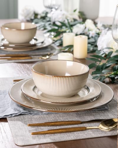 Ceramic Dinnerware Sets of 4 (12 Count)