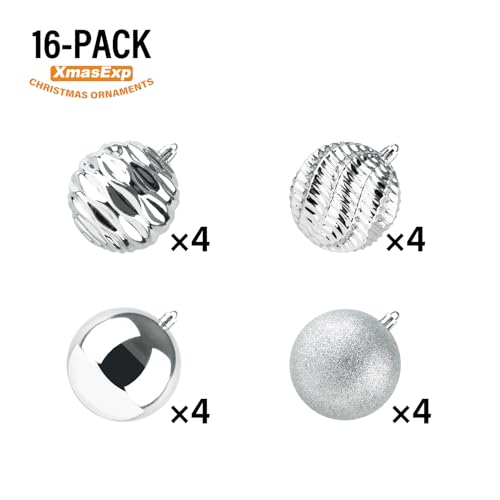 16ct Christmas Balls Ornaments (20 Count)