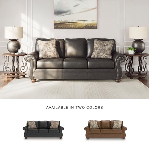 Faux Leather Sofa Couch