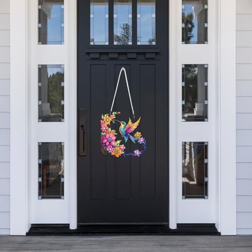 DIY Hummingbird Diamond Painting Hanging Ornament