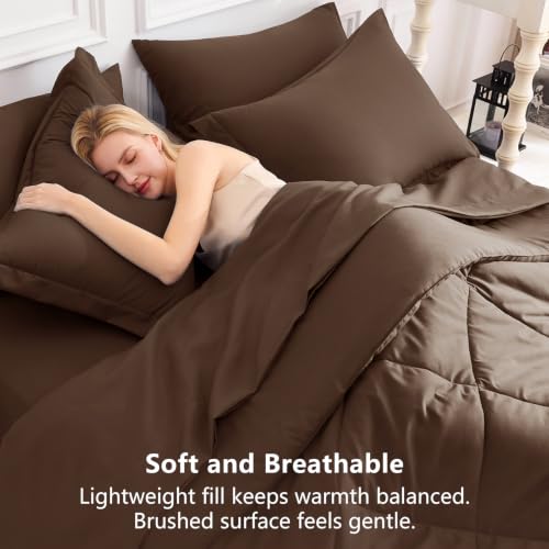Full Size Comforter Sets Brown