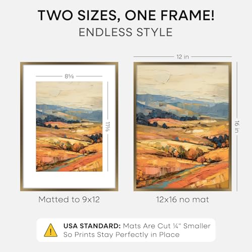 12x16 Bronze Picture Frame (3 Count)