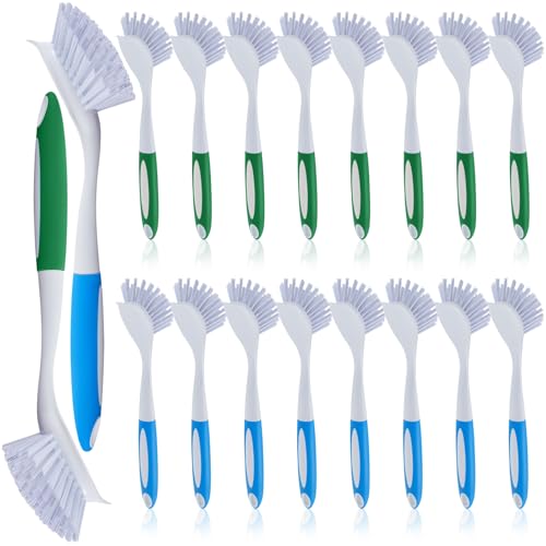 20 Pcs Kitchen Scrub Dish Brush Bulk (20 Count)