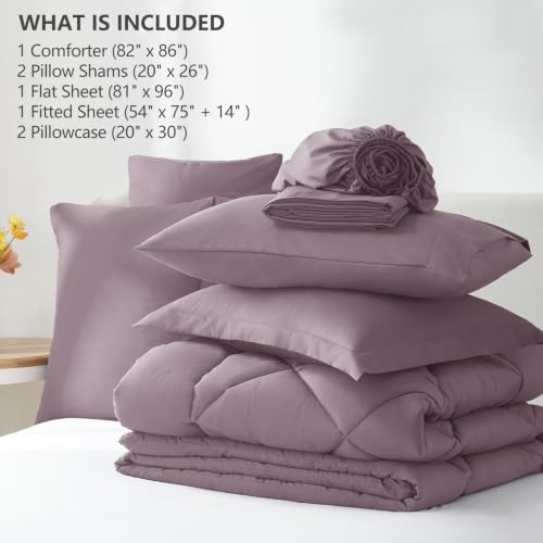 Full Size Comforter Sets Dusty Purple