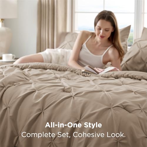 7 Piece California King Comforter Set & Sheets