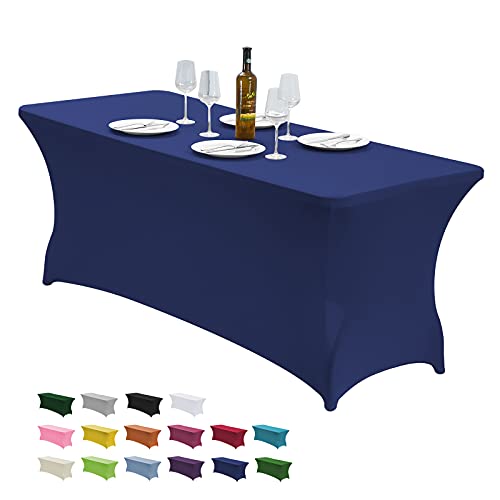 8FT Stretch Spandex Fitted Tablecloth