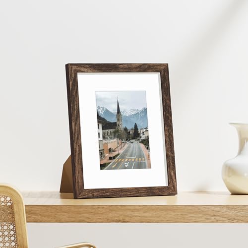 8x10 Picture Frames Set of 9 for Wall or Tabletop Display (9 Count)