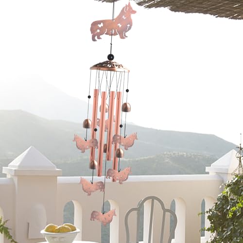 Handcrafted Dachshund Wind Chimes