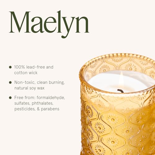 Santal Himalayen Scented Candles for Home (6 Ounce)