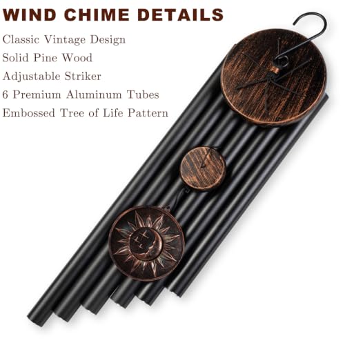 48" Large Wind Chimes for Outside