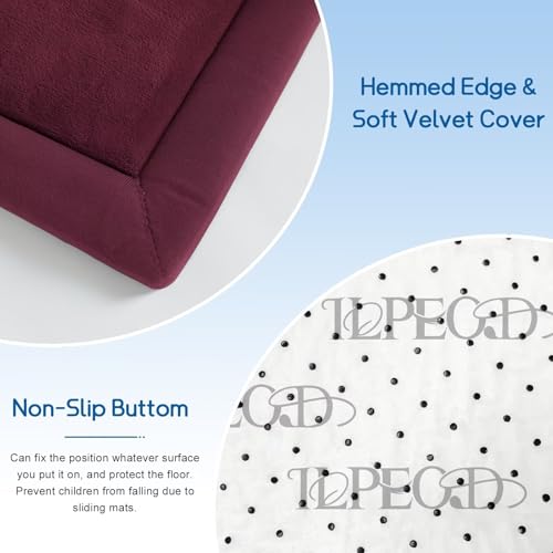 Baby Play Mat for Floor Nursery Muscle Mat Area Rug Playroom Rug 59x79" Elastic Foam 1.3" Thick Crawling Mat for Babies