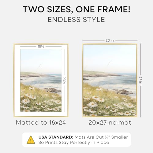 20x27 Gold Picture Frame (3 Count)