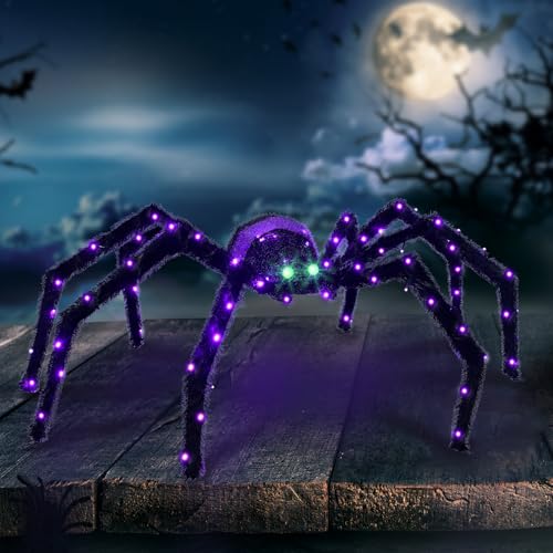 Halloween Decorations Outside Giant Spider