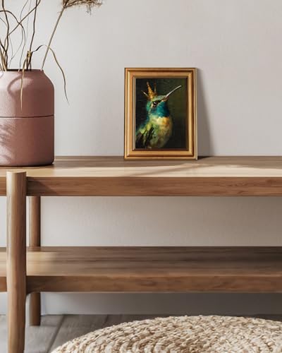 Vintage Gold Framed Wall Art for Living Room