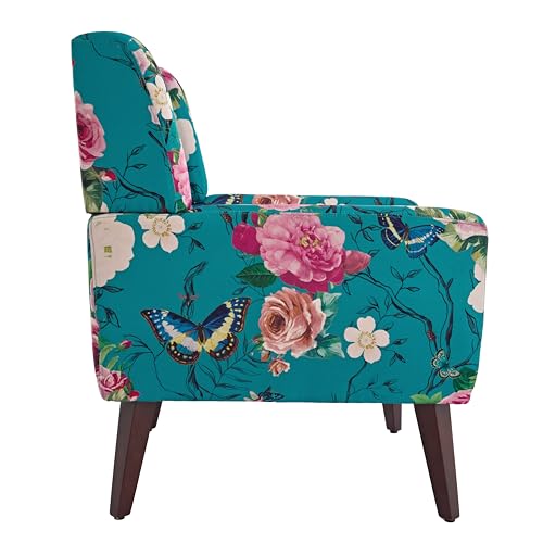 Floral Accent Chair
